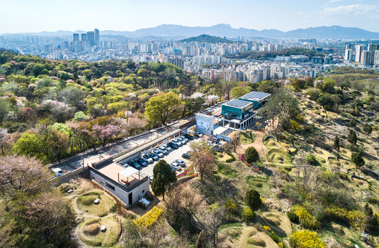 망우역사문화공원 전경